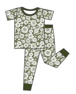 Qingli OEM Custom Factory NO Tariff Saint Patrick's Kids Sport Sets with Casual Flower Short Sleeve and Pants Kids Outfit - Product Image 6