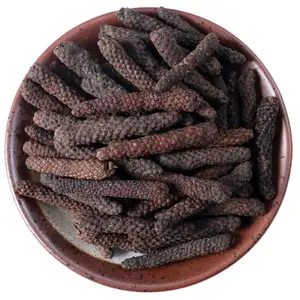 Spices Supplier Wholesale Good Quality New Crop Long Pepper Natural Dried Piper Longum