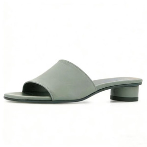 Mules d'été à talons bas et bout ouvert pour femmes, grandes tailles 46, style sandales habillées pour le bureau - Product Image 2