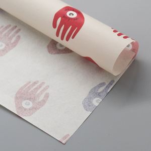 Food Safe Grade <b>Burger</b> Cheese <b>Wrapping</b> 40g Food Packaging White Greaseproof Sandwich <b>Paper</b> with logo - Product Image 6