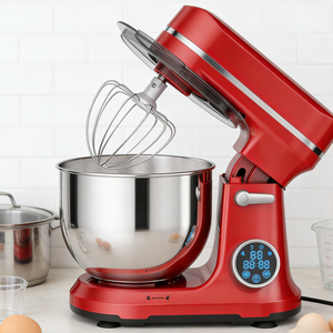Robot de cuisine multifonction en acier inoxydable 5L avec bol amovible, robot culinaire pour le broyage, utilisation en cuisine - Product Image 2