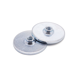 Écrou à <span class=keywords><strong>disque</strong></span> en acier personnalisable, écrou à <span class=keywords><strong>disque</strong></span> en acier zingué - Écrou cylindrique à bride, fixation - Product Image 4