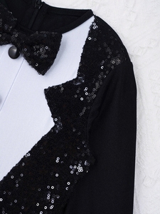 Trajes de Danza Contemporánea para Niñas de 4 a 14 Años, Leotardo Lírico con Conjunto de Sombrero, Disfraz de Cosplay para Actuaciones, Fiestas Temáticas y Competiciones - Product Image 3