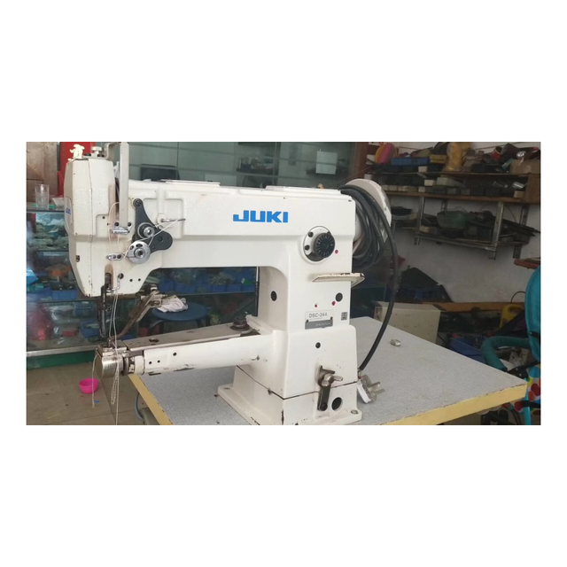 High Quality Second Hand Jukis 244 Cylinder Bed Single Needle Lockstitch Industrial Sewing Machine for Sewing Carpets BestSeller
