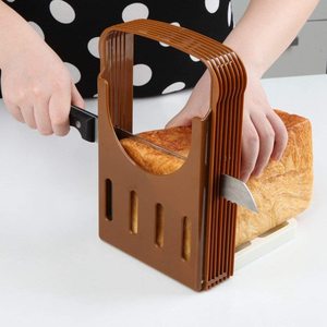 Plastic Bread Slicer Guide Bagel Sandwich Toast Slicer Cutting Guide for Homemade Bread, Cakes, Bagels Loaf Cutter Machine 1 PCS