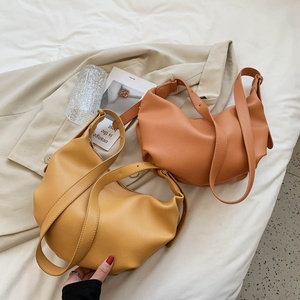 Bolso Bandolera de Mujer 2025, Estilo Vintage, de Cuero PU, Forma de Dumpling, Moderno, Casual, para Exteriores, Bolso de Hombro Tipo Hobo para Jóvenes - Product Image 2