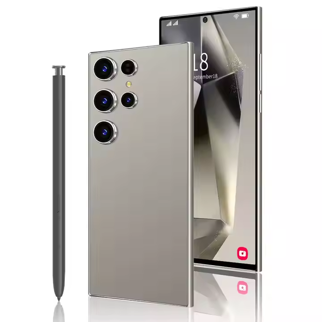 Low Price Unlocked Snapdragon 8+2 Android 14 Game Phone 2025 New S24 Ultra-High Speed Ultra 16GB+1TB 5G Smart Phone