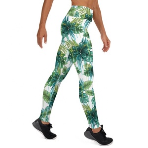 Vêtements de Sport personnalisés respirants et personnalisés, imprimé léopard, pour femmes, en nylon, anti-cellulite, butin de Yoga, Legging - Product Image 2