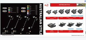 Oem 7 Pin phẳng nam cắm + 7 pin phẳng nữ ổ cắm Trailer nối adapter thuyền xe ổ cắm - Product Image 6