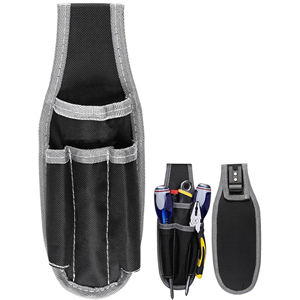 4 Pocket Portable <b>Tool</b> Waist Bag, Waterproof <b>Tool</b> Kit <b>Tool</b> <b>Storage</b> Bag ,Woodworking Nail Bag - Product Image 1
