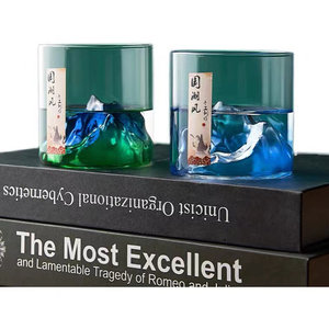 แก้ววิสกี้ทรงภูเขา <span class=keywords><strong>Matterhorn</strong></span> ดีไซน์ใหม่ สีสันสดใส ทำจากแก้วบอโรซิลิเกต ใช้เป็นแก้วช็อต แก้วไวน์ หรือแก้วน้ำ - Product Image 5