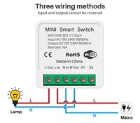 Touchmi Smart Zigbee Wifi Gradateur Interrupteur DIY Module Alexa & Google Home Compatible Mini Tuya Commutateur pour Smart Home System