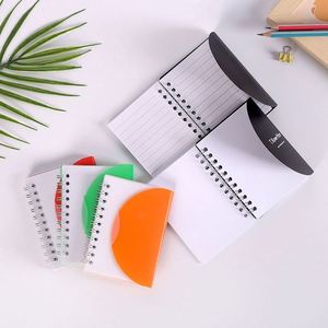 Promotional Eco-Friendly Leather A5 Spiral With Custom Logo Print <b>Sticky</b> <b>Notes</b>-Gift Notebook Set for Events - Product Image 2