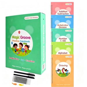 Custom Multilingual Magic Drawing Book, Reusable Early Education Enlightenment Painting Book for Kids - Product Image 1