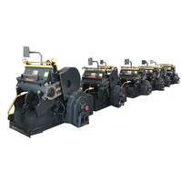 Machines de découpe et de rainurage semi-automatiques pour boîtes en carton cosmétiques en papier, alimentation par feuilles, ML 1200, Dominator