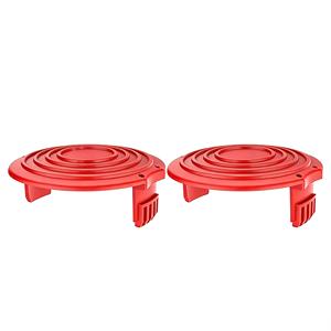 2 Tapas de Carrete para Recortadora RS0011, Repuesto de Cubierta para BLACK and DECKER US GH1000 GH1100 GH2000 EU GL700 GL701 GL716 GL720 GL741 - Product Image 1