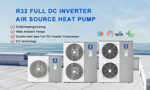 Bomba de Calor Aire-Agua Nulite R32 EVI de 16kw 20kw en Venta, Sistema de Calefacción para Viviendas, Bomba de Calor para Apartamentos, Bomba de Calor Aire-Agua - Product Image 1