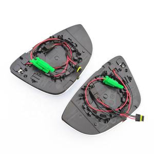 Rétroviseur bleu de voiture avec indicateur LED, vue grand angle, 5 pouces, miroir arrière, côté de voiture, pour VW coccinelle <span class=keywords><strong>SCIROCCO</strong></span> - Product Image 5