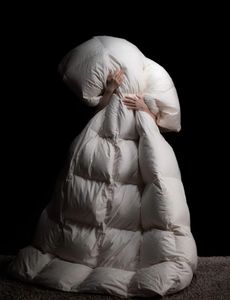 Selimut Musim Dingin Berkualitas Tinggi Isi 95% Bulu Angsa Impor Kelas A Ganda 140, Selimut Bulu Angsa Lembut - Product Image 2