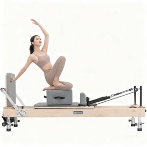Macchina Professionale per Pilates Reformer in Legno d'Acero, Attrezzatura Fitness Portatile per Casa, Palestra e Studio, per il Potenziamento Muscolare - Product Image 3