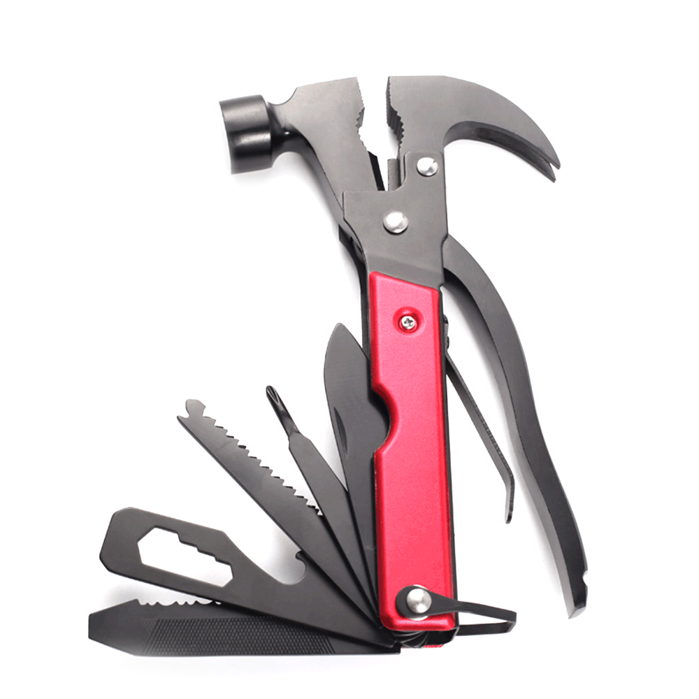 Stainless pocket 15 in 1 combination pliers camping knife custom tool kit multi tool