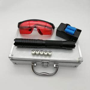 Factory Wholesale MagiChina Multi-functional Tactical Aluminum Alloy Body Rechargeable LED Blue Flashlight Promotional