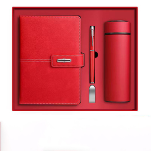 Regalos IStapromo 2024, Nuevo Producto, Agenda de Trabajo de Cuero Suave para Negocios con Bolígrafo, Diseño Moderno para Reuniones, Set de Regalo Empresarial Personalizado - Product Image 5