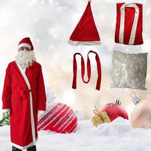 Robe personnalisée Robe de Noël pour femme Costumes de Noël Costume de père Noël Costume de Cosplay pour filles Costumes de fête du nouvel an - Product Image 4
