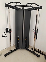 Machine Commerciale Multifonctionnelle à Double Poulie Réglable avec Système de Charge par Broches en Acier pour Entraînement de Force, Dorsal et Bras