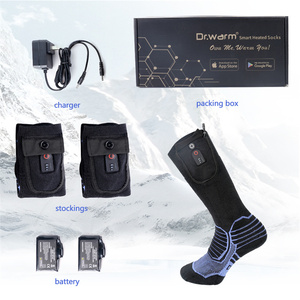 Chaussettes Chauffantes Électriques Thermiques Rechargeables <span class=keywords><strong>Dr</strong></span>.Warm, Version Améliorée, avec Télécommande APP, Respirantes, Idéales pour le Ski - Product Image 2