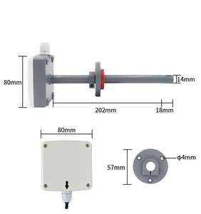 CDF-12A 0-5v 4-20ma Air Flow <strong>Meter</strong> Nitrogen Gas Exhaust Pipe Anemometer <strong>Speed</strong> Measuring Instrument Wind <strong>Speed</strong> <strong>Sensor</strong> <strong>Meter</strong> - Product Image 5