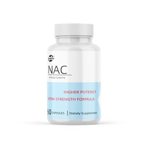 OEM/ODM ผลิตภัณฑ์เสริมอาหาร NAC บำรุงภูมิคุ้มกัน ยอดขายดี แบรนด์ส่วนตัว 500 มก. แคปซูล N-อะเซทิลซิสเทอีน - Product Image 1