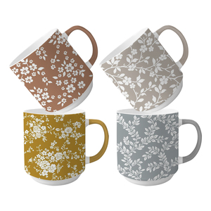 แก้วกาแฟเซรามิกสีเหลืองคุณภาพสูง งานแฮนด์เมด ดีไซน์หรูหรา ทนทาน เหมาะสำหรับใช้ในบ้าน สำนักงาน ใช้ในชีวิตประจำวัน และเป็นของขวัญทางธุรกิจ - Product Image 4