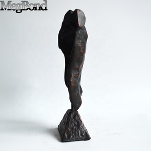 De hierro fundido hombre fuerte busto de <span class=keywords><strong>metal</strong></span> decoración de la Mesa - Product Image 3