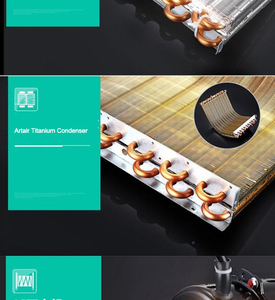 1.5HP làm mát & sưởi ấm điều hòa không khí nước không khí lưu thông hiệu quả cao lạnh di động ngoài trời điều hòa không khí - Product Image 4