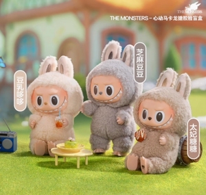 Labubu ban đầu xác thực labubu đồ chơi sang trọng hộp mù thú vị Macaron Vinyl mặt bí ẩn hộp - Product Image 2