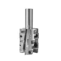 Fraise indexable durable en carbure de tungstène Conception en spirale lourde pour centres CNC, machines à tenon et applications de fraisage de gongs