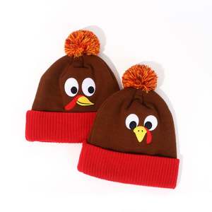 Gorro <span class=keywords><strong>de</strong></span> Invierno <span class=keywords><strong>de</strong></span> Algodón Cálido <span class=keywords><strong>con</strong></span> Diseño <span class=keywords><strong>de</strong></span> Pavo <span class=keywords><strong>de</strong></span> Dibujos Animados, Gorro <span class=keywords><strong>con</strong></span> Pompón Divertido y Suave para Hombres y Mujeres, Ideal para Escenas <span class=keywords><strong>de</strong></span> <span class=keywords><strong>Playa</strong></span> y Temática <span class=keywords><strong>de</strong></span> Acción <span class=keywords><strong>de</strong></span> Gracias - Product Image 4