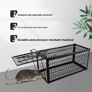 Trampa Inteligente para Roedores Vivos, Reutilizable y Humana, Directo de Fábrica - Product Image 2