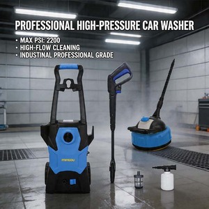 Lavadora Portátil de 1400W para Limpieza de Autos y Jardines, Lavadora de Alta Presión, Nueva Máquina de Lavar - Product Image 1