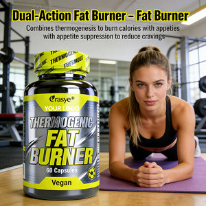 קפסולות הרזיה לגברים ונשים, תה ירוק אורגני עם קפאין, שורף שומן תרמוגני ומעכב תיאבון, במבצע חם בארה\\\"ב ובאיחוד האירופי, מתוצרת OEM. - Product Image 2