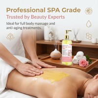 Minyak Esensial Mawar Bahan Baku Pijat Spa Pesanan Besar Aroma Stabil Ekstrak Bunga Murni Ringan Laris Manis
