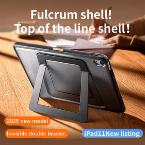 2025 thiết kế mới <span class=keywords><strong>2</strong></span> trong 1 nhà máy bán buôn trường hợp đối với <span class=keywords><strong>iPad</strong></span> 10th/11th thế hệ không khí 4/5/6/7 M4 Pro 11 10.<span class=keywords><strong>2</strong></span> kim loại đứng vỏ - Product Image 3