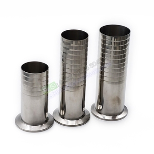 Acier inoxydable sanitaire Long Tri Clamp <span class=keywords><strong>Tuyau</strong></span> Barb <span class=keywords><strong>Adaptateur</strong></span> Longueur 100mm 150mm OD 25mm <span class=keywords><strong>38mm</strong></span> 51mm 63mm - Product Image 4