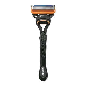 Afeitadora de seguridad con mango de metal de 5 cuchillas para hombre - Product Image 1