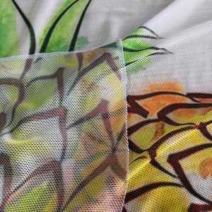 New Fashion Light Weight Sublimation <strong>Custom</strong> <strong>Printing</strong> Polyester Mesh Print Fabric - Product Image 6