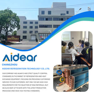 Aidear água para ar trocador de calor bobina alumínio fin trocador de calor para refrigerador seco - Product Image 6