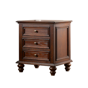 <span class=keywords><strong>Cama</strong></span> marrón tamaño Queen con botón, cabecero alto con mechones, mesitas de noche de madera maciza tapizadas en cuero PU, <span class=keywords><strong>cama</strong></span> de estilo suave - Product Image 2
