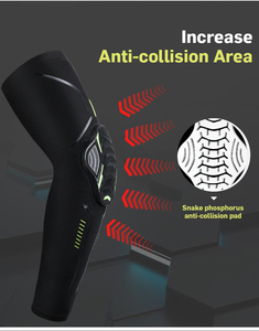 Manchons de compression et de soutien rembourrés pour <span class=keywords><strong>bras</strong></span> et coudes, pour hommes et femmes, pour la gym, le basketball et le football - Vente en gros - Product Image 6