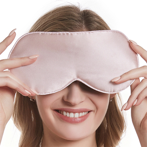 Masque pour les yeux de sommeil Masque de sommeil en soie <span class=keywords><strong>Manta</strong></span> Masque pour les yeux en satin personnalisé pour enfant en soie de mûrier pour dormir - Product Image 2